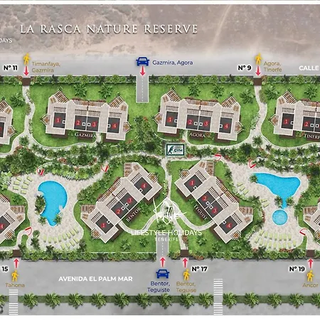 Ancor 2-4 Pool View 2b Tatil Evi *